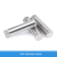 Goupille cylindrique moletée goupille d'arbre goupille parallèle jouet bielle serrure charnière goupille M1.5 M2 M2.5 M3 M4 M5 M6 M8