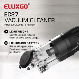 Aspirateur cyclonique sans fil ELUXGO avec aspirateur 2 en <span class=keywords><strong>1</strong></span> EC27, aspirateur sec, aspirateur manuel, aspirateur portable - Product Image 5