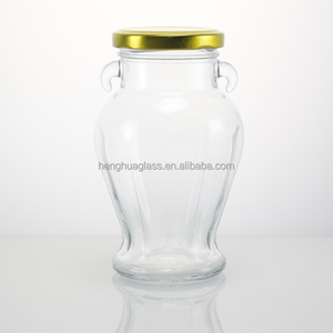 Frasco de Vidrio para Almacenamiento de Alimentos de Cocina de 280 ml, Diseño Personalizado a Precio de Fábrica, para Mermelada, Miel, Encurtidos y Salsas, con Tapa Metálica - Product Image 5