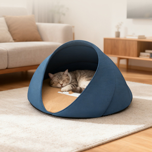 Cama para Mascotas Prodigy PTN04, Duradera, Clásica, con Barandillas de Seguridad, Colchón Extraíble y Lavable, para Cachorros, Perros Pequeños y Gatos - Product Image 1