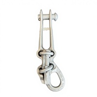Collier de serrage droit haute résistance pour ligne électrique aérienne, tension nominale 190 kN