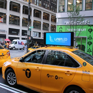 Écran LED pour toit de voiture P3.076, étanche, double face, affichage publicitaire pour taxi - Product Image 2