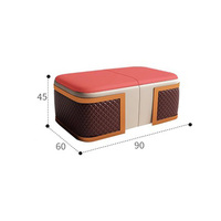 Set Sofa Kulit Mewah Modern untuk Ruang Tamu, Sofa Putih Berlapis Kain, Sofa Seksional untuk Rumah, Hotel, Villa, Furnitur
