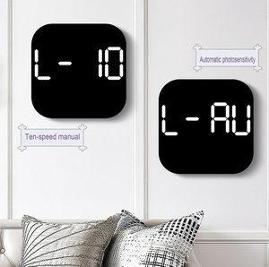 <b>Modern</b> Digital <b>Wall</b> Alarm <b>Clocks</b> Reloj De Pared LED Large Display Calendar Temperature Digital Table <b>Clock</b> Digital Desk <b>Clock</b> - Product Image 4