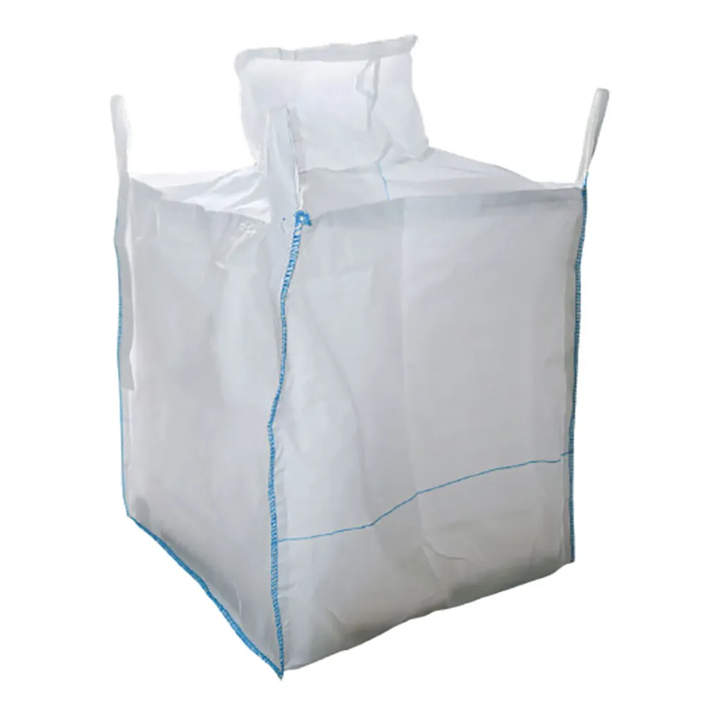 1.5 tonnes Pp Jumbo sac d'emballage carré doux levage ciment sac Jumbo taille sac à bandoulière