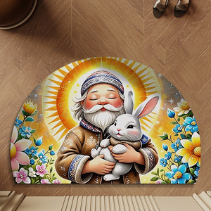 Nuovi Tappetini Antiscivolo 40*60cm per Porta e Pavimento / <span class=keywords><strong>Tappeto</strong></span> Cartoon per Cucina e <span class=keywords><strong>Bagno</strong></span> / Tappetini Lavabili per Cucina e Pasqua - Product Image 1