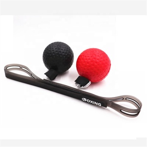 Thiết bị quay trò chơi tay mắt nhanh chóng phản ứng đào tạo Dây đeo cao su phản xạ đầu gắn Headband đấm đấm bốc tốc độ bóng - Product Image 5