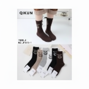 Calze di puro cotone abbinato al colore leggero e traspirante morbido alla caviglia stampa Premium per uso estivo primavera inverno - Product Image 1