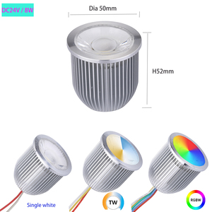 Benory 24V sintonizable blanco 2700-6500K 8W Mr16 Spot BNLSP08CWS luz de techo <span class=keywords><strong>Gira</strong></span> KNX Dali Loxone PWM DMX Tuya módulo LED inteligente - Product Image 2