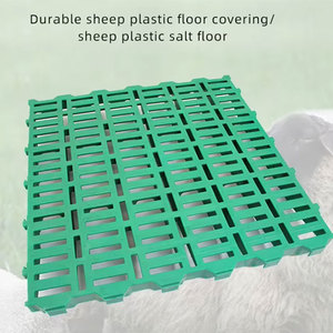 Plancher en plastique à lattes antidérapant et facile à nettoyer de 100*50 cm pour élevage de chèvres - Product Image 1