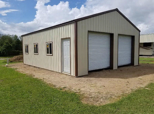 Abri <span class=keywords><strong>d</strong></span>'auto <span class=keywords><strong>Garage</strong></span> standard Garages préfabriqués en acier à ossature métallique Auvents Abri <span class=keywords><strong>d</strong></span>'auto Structure en acier léger galvanisé <span class=keywords><strong>Garage</strong></span> de <span class=keywords><strong>voiture</strong></span> - Product Image 2
