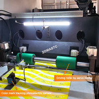 Machine de découpe de gobelets en papier entièrement automatique, de rouleau à feuille, haute vitesse, avec contrôle PLC, pour usage intensif
