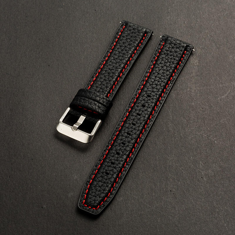 Una linea rossa con banda nera