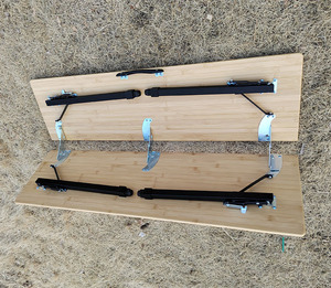 Tavolo <span class=keywords><strong>da</strong></span> Campeggio Pieghevole in Alluminio per Esterni - Leggero ed Ecologico per Escursionismo, Pesca e Giardino - Product Image 3