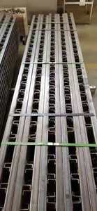 Hot <b>Dip</b> Galvanized Slotted Strut C Channel Concrete Insert Channel for Construction - Product Image 6