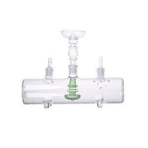 Alta calidad EE. UU. Mercado MP5 Color ámbar Personalizado Shisha Hookah Tubos de vidrio para fumar Vidrio - Product Image 5