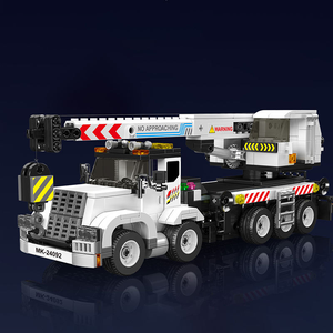 Mould King 24092 670PCS Série d'ingénierie <span class=keywords><strong>Grue</strong></span> blanche Camion Machine Blocs de construction Modèle Jouet éducatif technique Cadeau de fête - Product Image 3