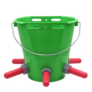 Trang Trại Bò Sữa 8L Nhựa Bê Sữa Trung Chuyển Xô Với Núm Cho Dê Bò - Product Image 1