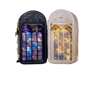 <span class=keywords><strong>Sac</strong></span> à dos bandoulière Ita décontracté pour femme en cuir PU imprimé, avec insert transparent, forme personnalisée, fermeture éclair étanche, idéal pour le cosplay - Product Image 2