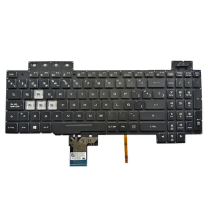 SP RGB backlit คีย์บอร์ดสำหรับ <span class=keywords><strong>Asus</strong></span> FX505 Fx505gd FX505DV FX505DU Fx86 Fx86s FX504 FX80 <span class=keywords><strong>FX705</strong></span> FX705DT FX705DU FX705DY FX705DD FX95 - Product Image 1