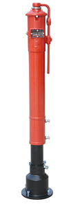 Indicador vertical IP de gran caudal con certificación FM para control manual de agua en extinción de incendios - Product Image 3