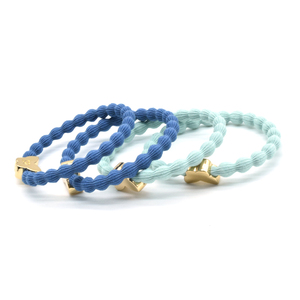 Colorido <span class=keywords><strong>Goody</strong></span> Ouchless Elástico Mano Negro Atado Trama Extensión Del Pelo - Product Image 1