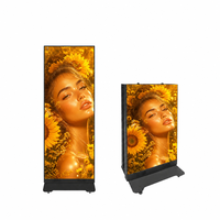 Schermo LED per Poster P2.5 640x1920mm a Colori HDR10 IP65 Impermeabile con Garanzia di 5 Anni 3840Hz per Display in Centri Commerciali