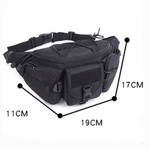 Sports de plein air randonnée Camping taille sac pochette unisexe Camouflage Fanny Pack tactique taille sac - Product Image 3