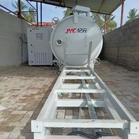 Séchoir à bois haute fréquence JYC, machine de séchage sous vide pour bois, avec moteur et pompe, capacité de 3 m³, certifié CE