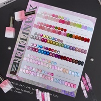 Ensemble de vernis à ongles en gel scintillant effet œil de chat, 60 couleurs, pour la décoration des ongles, utilisation en salon
