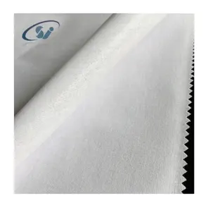 Top fusible Interlining 100% cotton adhesive woven fusible interlining shirt interlining for C2050