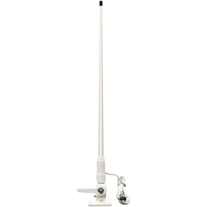 <span class=keywords><strong>Antenne</strong></span> marine VHF haut de gamme Sanda 156-163 MHz, en fibre de verre PL259 pour bateau, câble RG58 de 5 m et support marin pour une connectivité ultime - Product Image 2