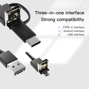 <span class=keywords><strong>Camera</strong></span> Nội Soi Kiểm Tra 3 Trong 1 Mới AN100/14 Ống Kính Lấy Nét Tự Động Kính Ngắm Chống Nước 5MP HD1944P Cáp 2M Type-C Cho Điện Thoại Android - Product Image 5