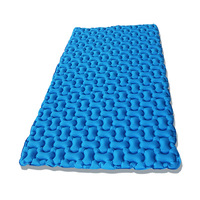 Matelas de couchage gonflable pour 2 personnes, matelas pneumatique double pour le camping, imperméable, en TPU, lit d'extérieur pour tente, voyage