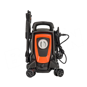 Bò rừng bizon thương nhân hộ gia đình điện 220V 1800W 5lpm xe sạch Carbon động cơ bàn chải 50Hz 100bar áp lực cao Máy giặt di động - Product Image 2