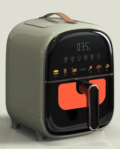 カスタマイズされたステンレス鋼加熱冷間圧延亜鉛メッキプレート3L電気スクエアエアフライヤー - Product Image 6