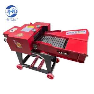 Stainless Steel Corn Hammer Mill Small Silage Chopper Chaff Cutter Machine Animal Feed Capacity 3Ton/H Grass Chopper