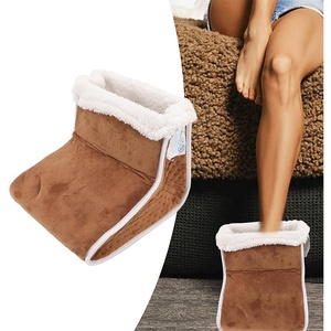 Scaldapiedi elettrico 100W, 3 livelli di calore, spegnimento automatico, 24x30x30cm, lavabile; ideale per mantenere i piedi caldi - Product Image 1