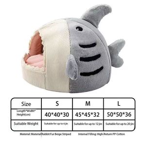 Cama portátil para mascotas, cama cerrada y cálida para gatos, linda cesta para gatitos, cojín acolchado para gatos y tienda de campaña, cueva para cachorros, artículos para casas de gatos - Product Image 6
