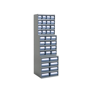Fami Estantería de pared modular de 496x304x546mm con 5 estantes y 16 cajones RK Box Classic - Product Image 5