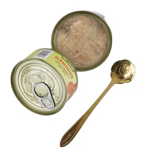 Nourriture <span class=keywords><strong>pour</strong></span> chats en conserve saveur <span class=keywords><strong>thon</strong></span> et poulet, <span class=keywords><strong>la</strong></span> plus vendue, OEM, délicieuses friandises humides <span class=keywords><strong>pour</strong></span> chats, aliments humides <span class=keywords><strong>pour</strong></span> chats, aliments en conserve <span class=keywords><strong>pour</strong></span> animaux de compagnie, vente en gros d'usine - Product Image 1