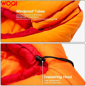 Woqi-SACO ligero deportivo para viaje, saco de dormir para momia, para clima de-10 grados - Product Image 3