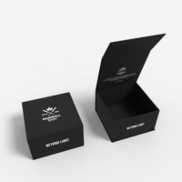 Caja de Empaque de Cartón de Última Tendencia con Logotipo Personalizado para Sombrero Vaquero, Gorro de Pescador y Gorra de Béisbol con Ventana de PVC Transparente