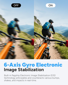 Caméra d'action 4K SJCAM C200 Pro 20MP avec stabilisation gyroscopique 6 axes, étanche 40M, Wi-Fi, pour Vlogging - Product Image 4