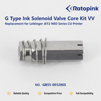 Kit de noyau de valve solénoïde d'encre de type G Ratopink GB55-005286S VV, remplacement pour imprimante CIJ Leibinger JET2 NEO Series
