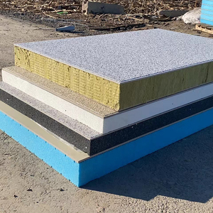 Panneau décoratif isolé en XPS de qualité supérieure, texture pierre, revêtement imperméable et ignifuge - Product Image 1