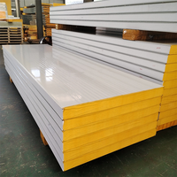 Panneau sandwich EPS à conduit intégré, pré-percé pour câblage, prix usine, panneaux muraux modulaires en mousse EPS pour maison