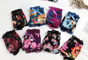 Kadın külot büyük boyutları ile baskı süt ipek seksi dantel çiçek fırfır yay moda iç çamaşırı kadın artı boyutu sevimli külot - Product Image 5