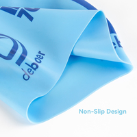 Offre Spéciale 100% Bonnets de bain sans couture en silicone pour adultes Bonnet de bain imprimé résistant à la décoloration