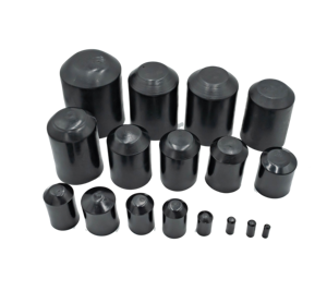 PE điện End Cap, nhiệt shrinkable Cáp End Cap với chất kết dính trên các bên trong Wall. Heat shrink seal cap - Product Image 1